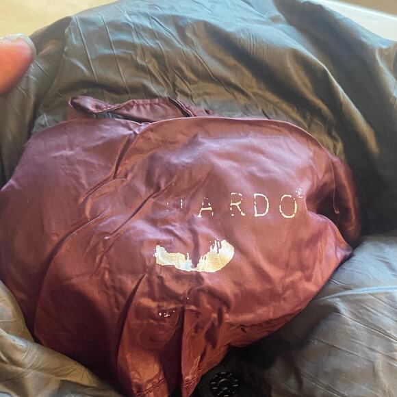 Bernardo Charcoal Grey packable puffer jacket - Picture 3 of 6